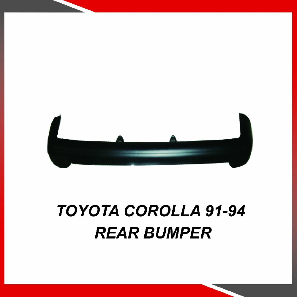 Toyota Corolla 91-94 Rear bumper