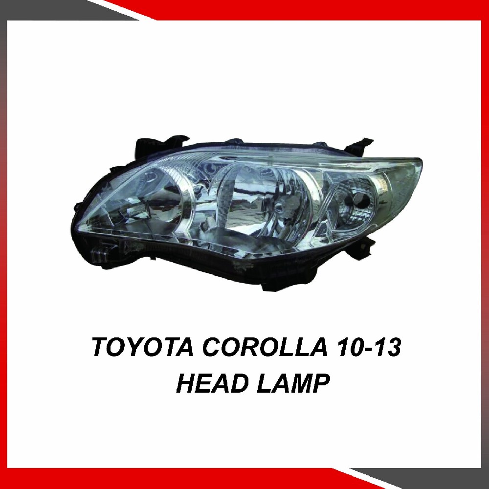 Toyota Corolla 10-13 Head lamp