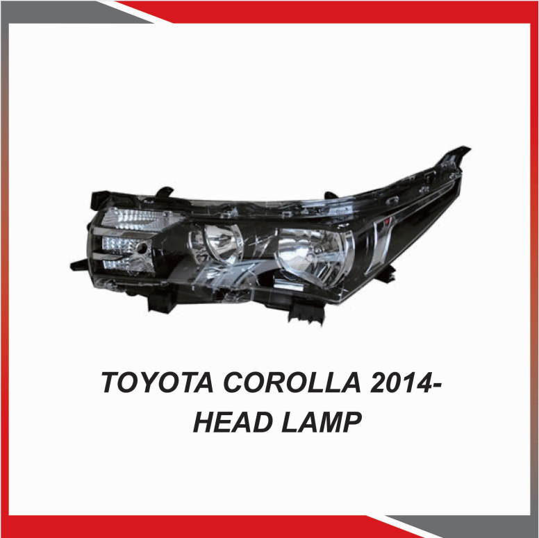 Toyota Corolla 2014- Head lamp