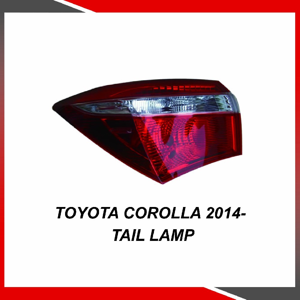 Toyota Corolla 2014- Tail lamp