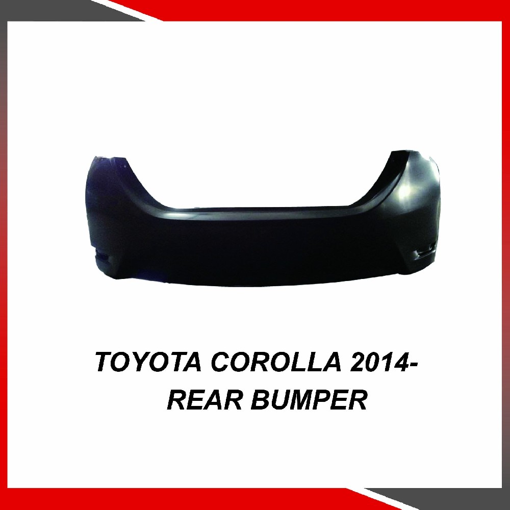 Toyota Corolla 2014- Rear bumper