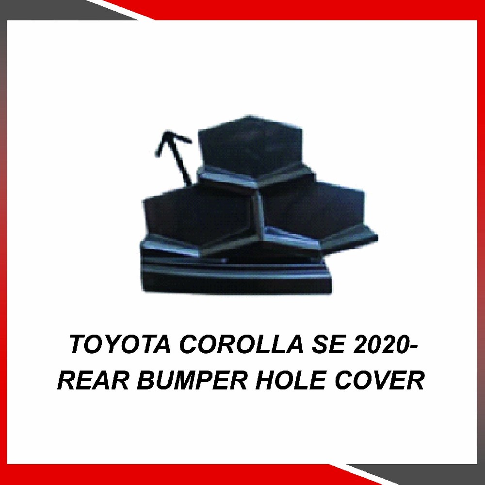 Toyota Corolla SE 2020- US Type Rear bumper hole cover