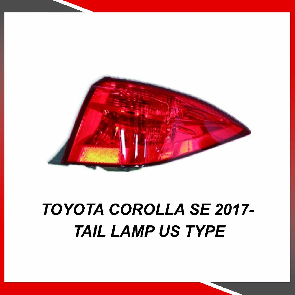 Toyota Corolla SE 2017- US Type Tail lamp