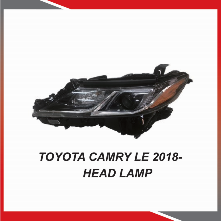 Toyota Camry LE/XLE 2018- Head lamp
