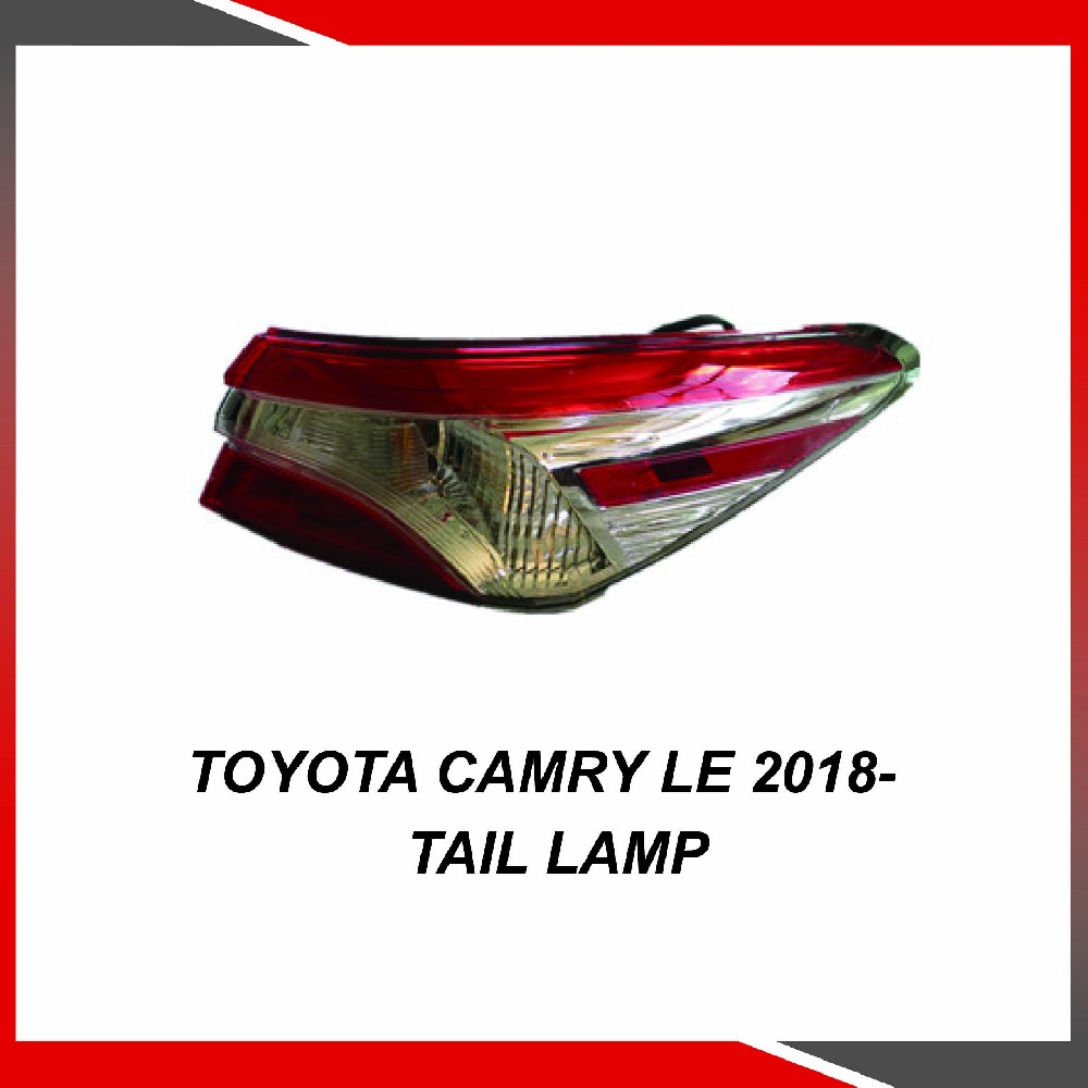 Toyota Camry LE/XLE 2018- US Type Tail lamp