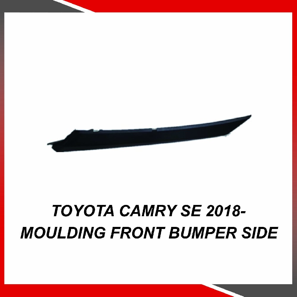 Toyota Camry SE/XSE 2018- US Type Moulding front bumper side