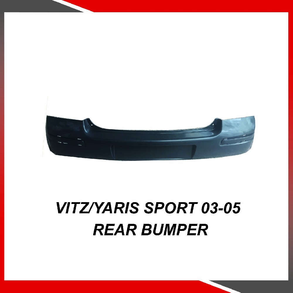Toyota Vitz / Yaris Sport 03-05 Rear bumper