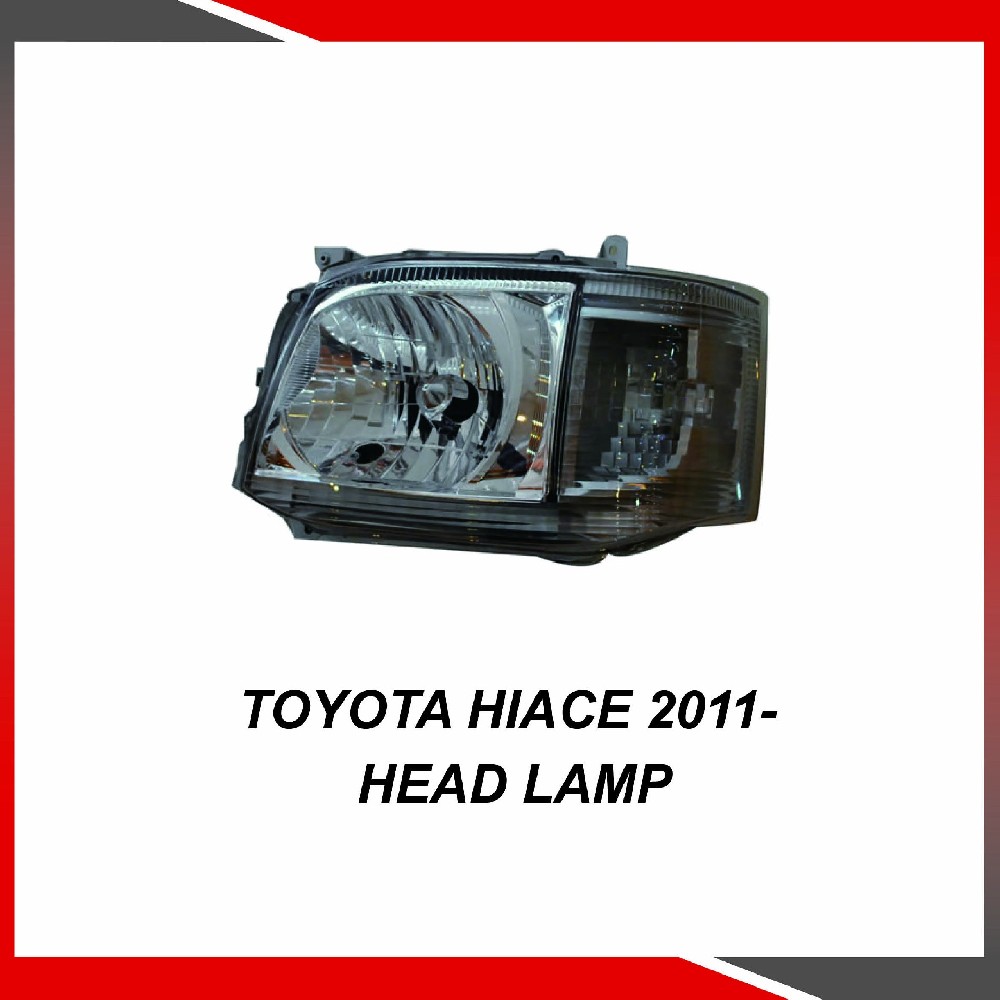 Toyota Hiace 2011- Head lamp