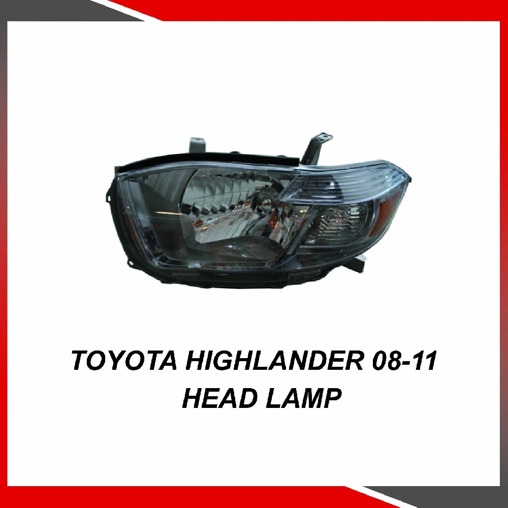 Toyota Highlander 08-11 Head lamp