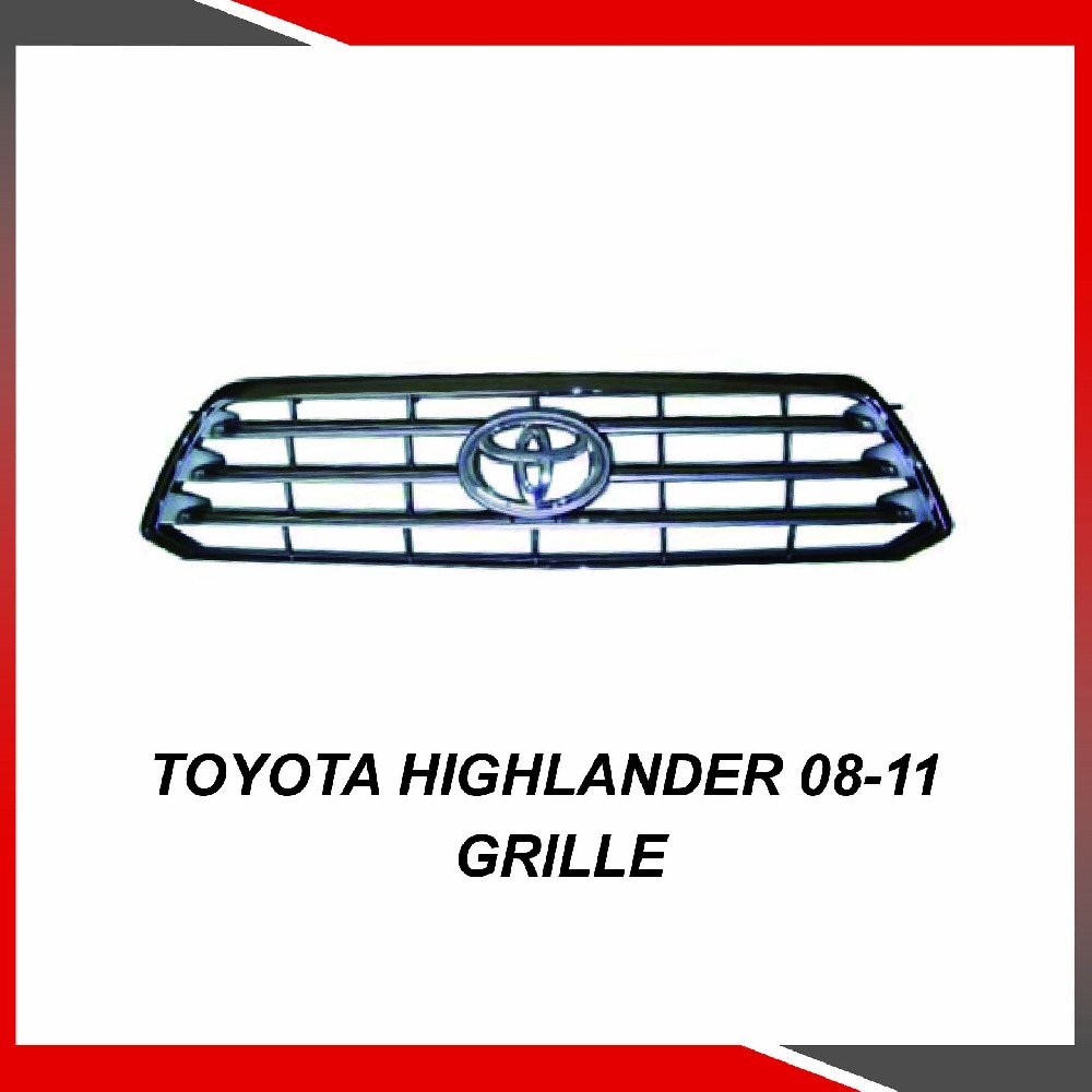 Toyota Highlander 08-11 Grille