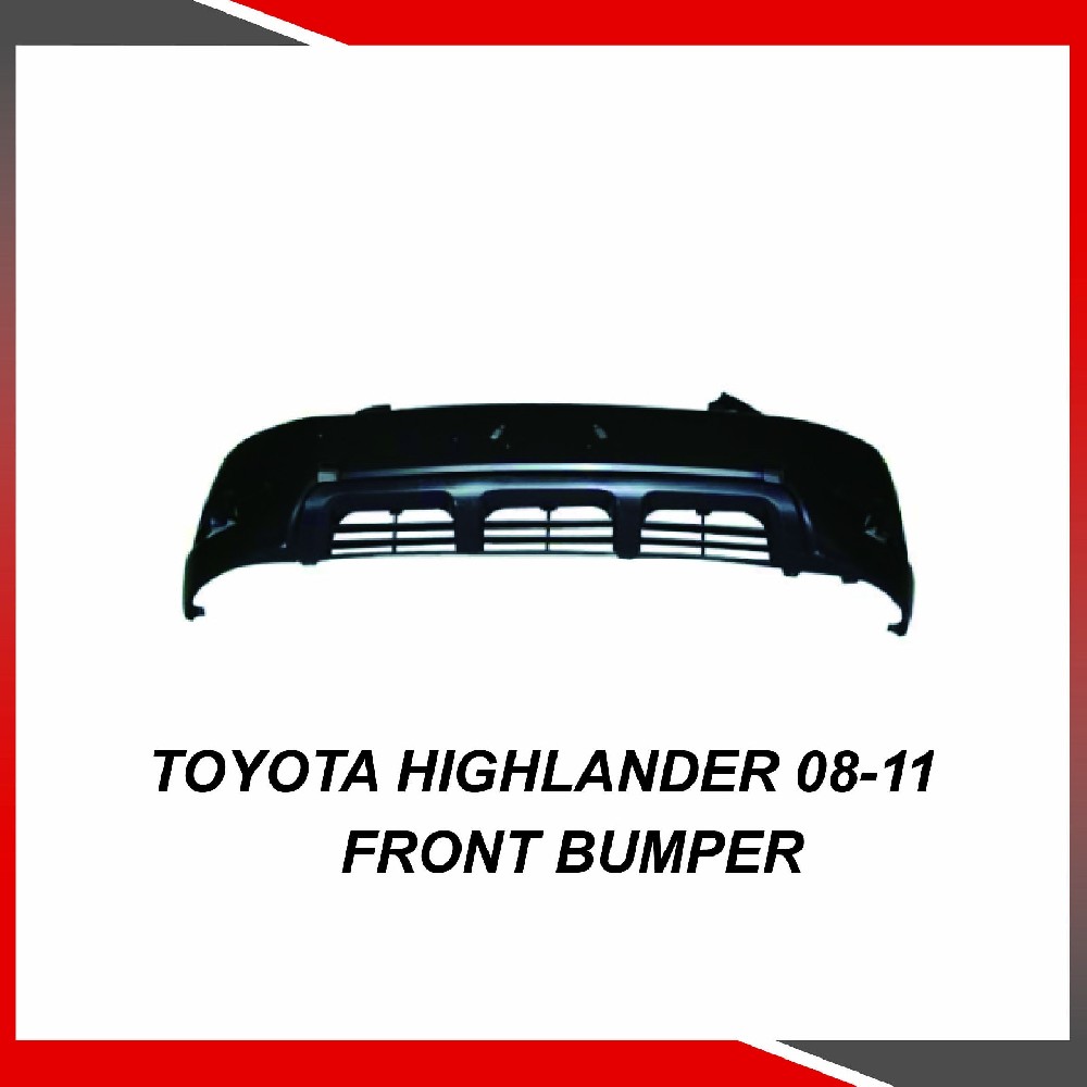 Toyota Highlander 08-11 Front bumper
