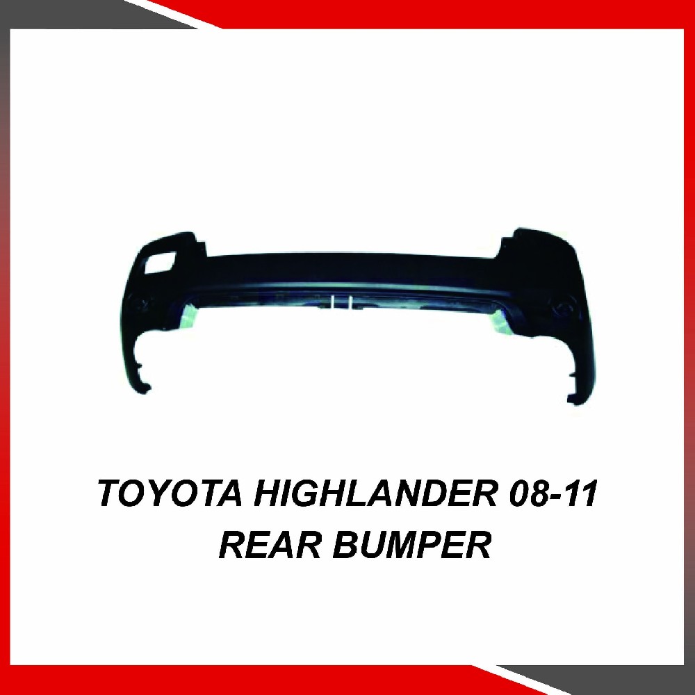 Toyota Highlander 08-11 Rear bumper