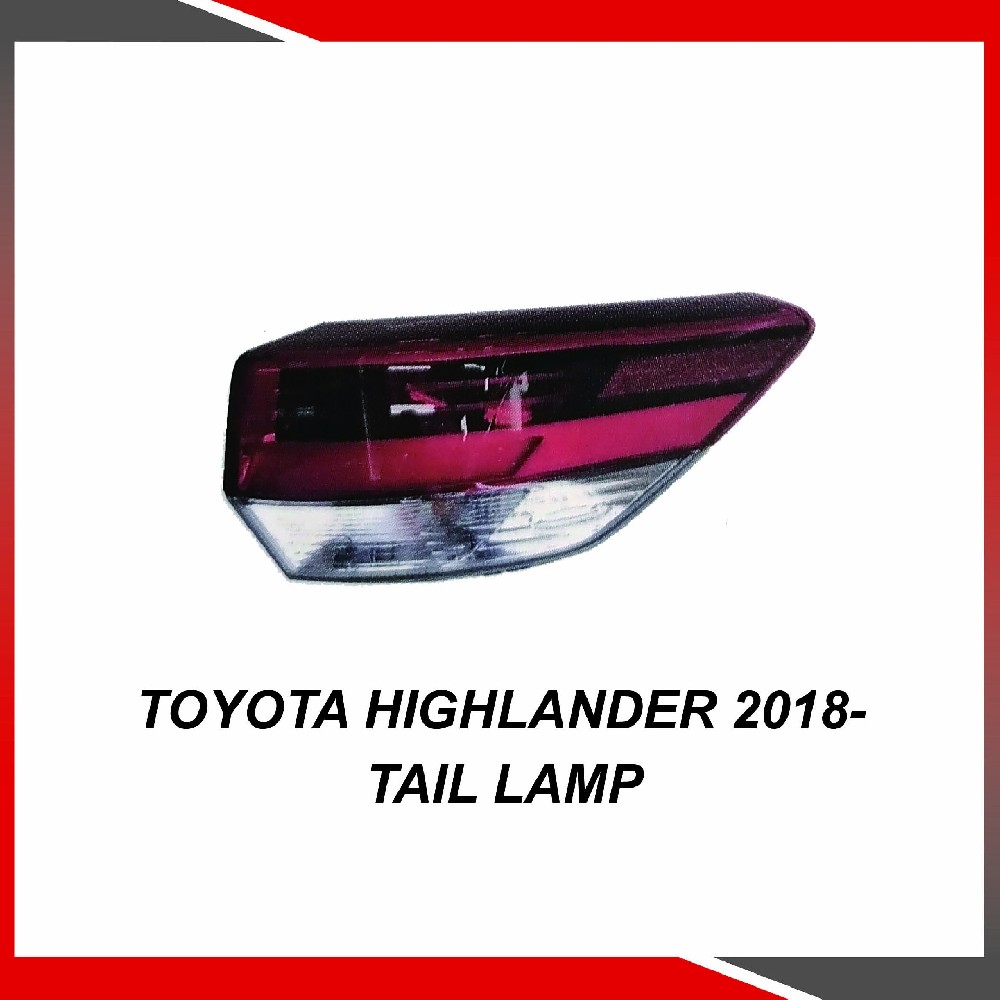 Toyota Highlander 2018-/2021 Tail lamp