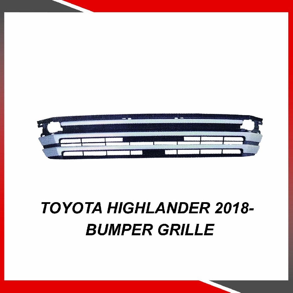 Toyota Highlander 2018-/2021 Bumper grille