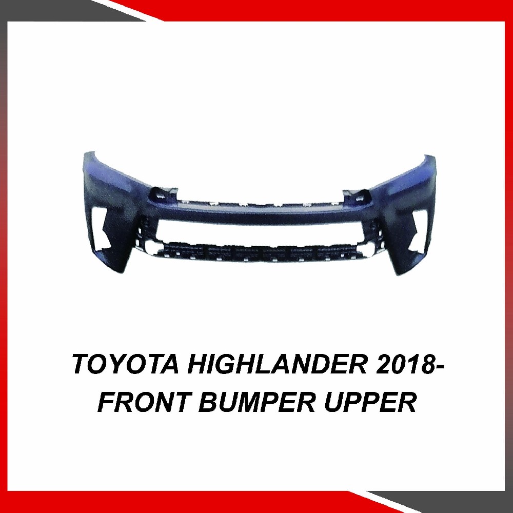 Toyota Highlander 2018-/2021 Front bumper upper