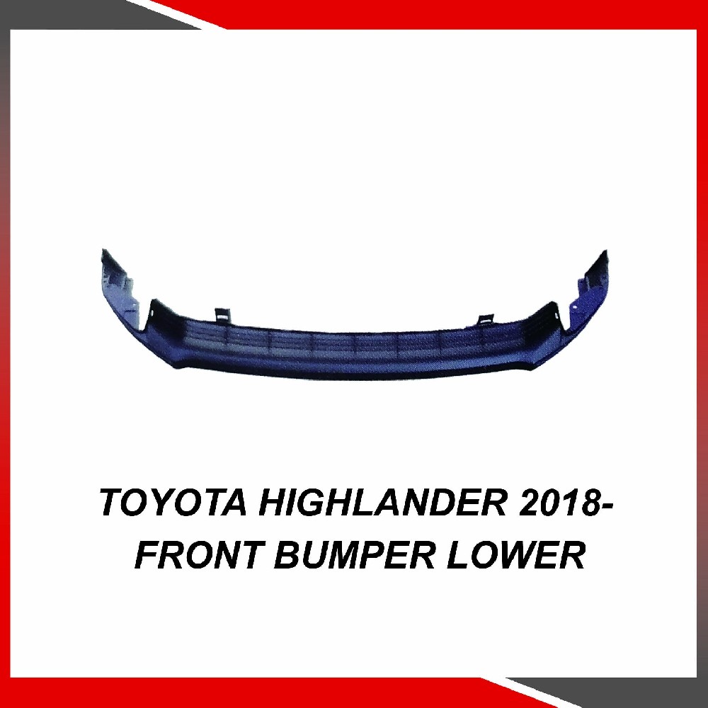 Toyota Highlander 2018-/2021 Front bumper lower
