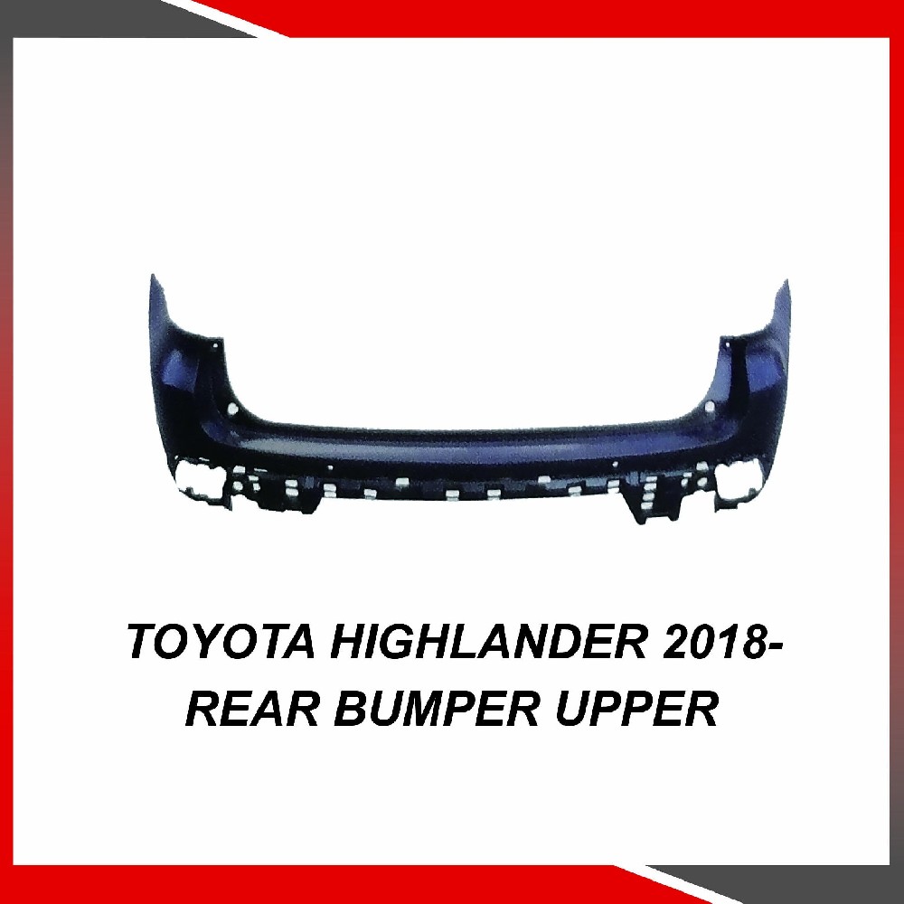 Toyota Highlander 2018-/2021 Rear bumper upper