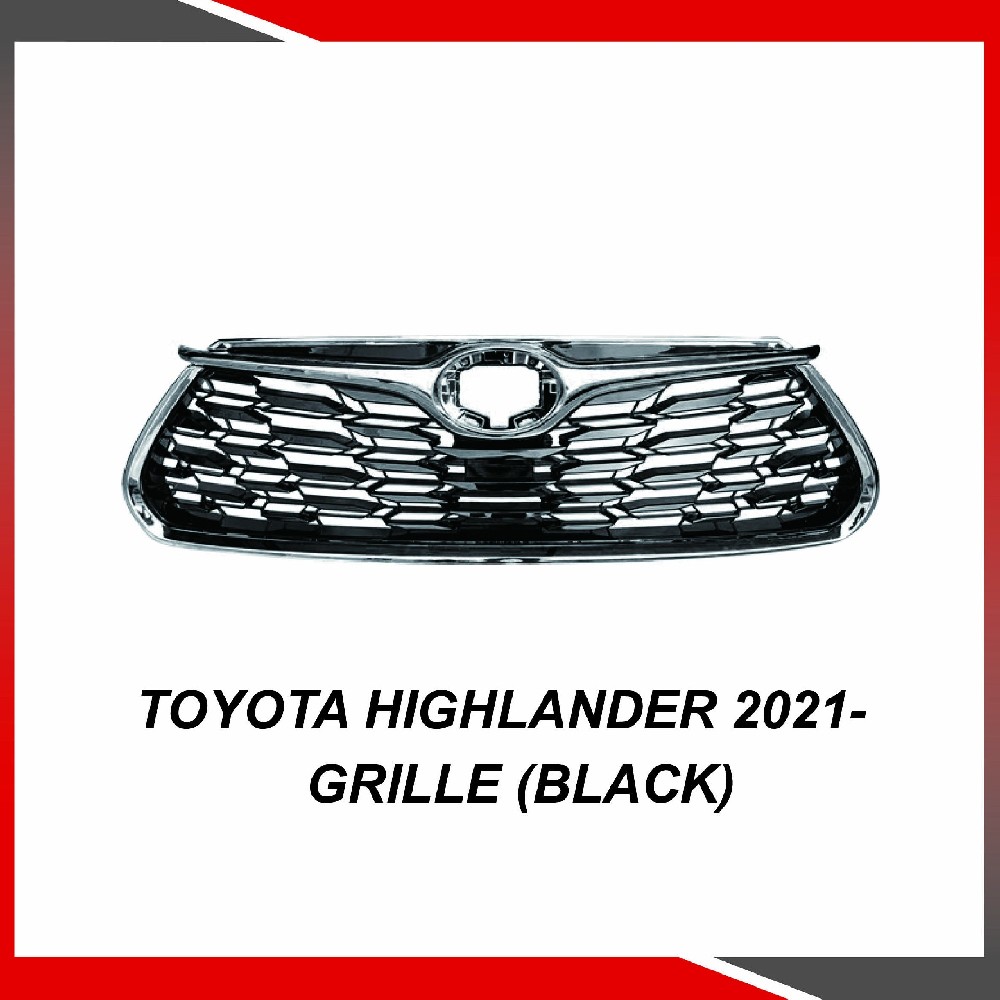 Toyota Highlander 2018-/2021 Grille (black)