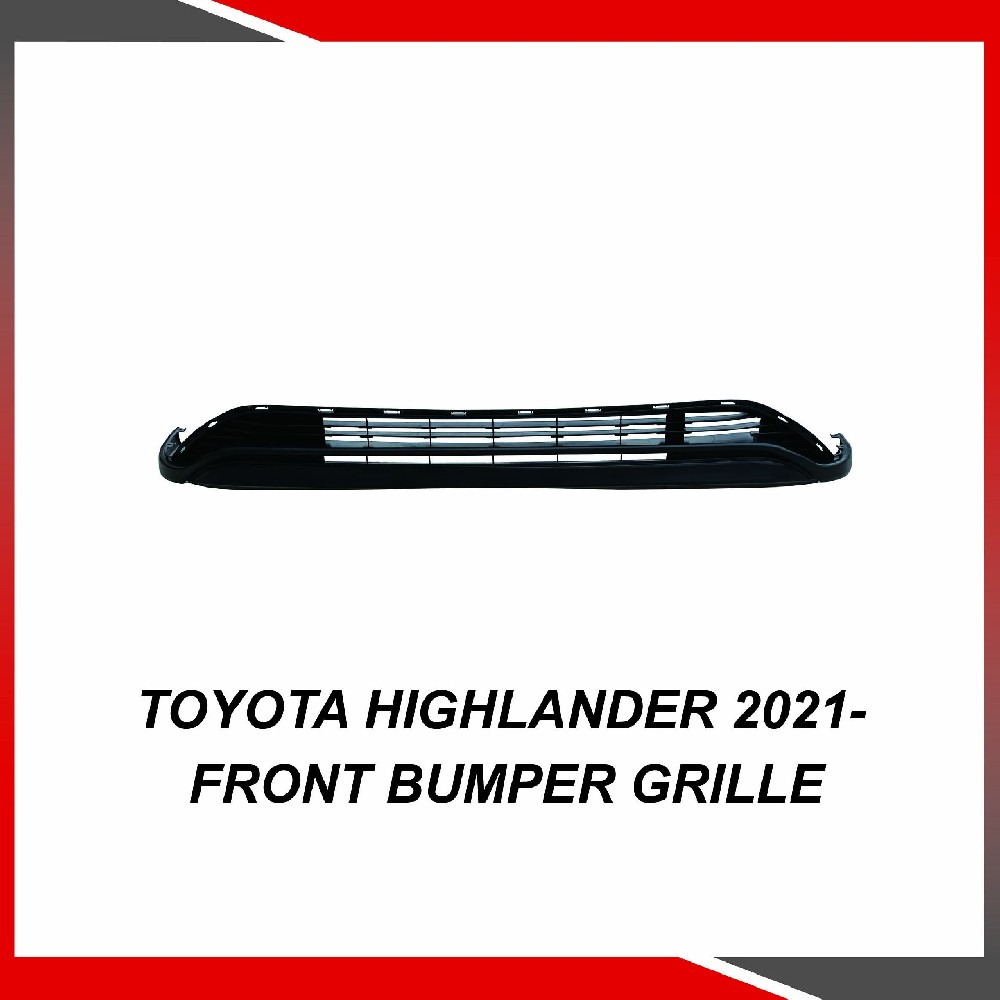 Toyota Highlander 2018-/2021 Front bumper grille