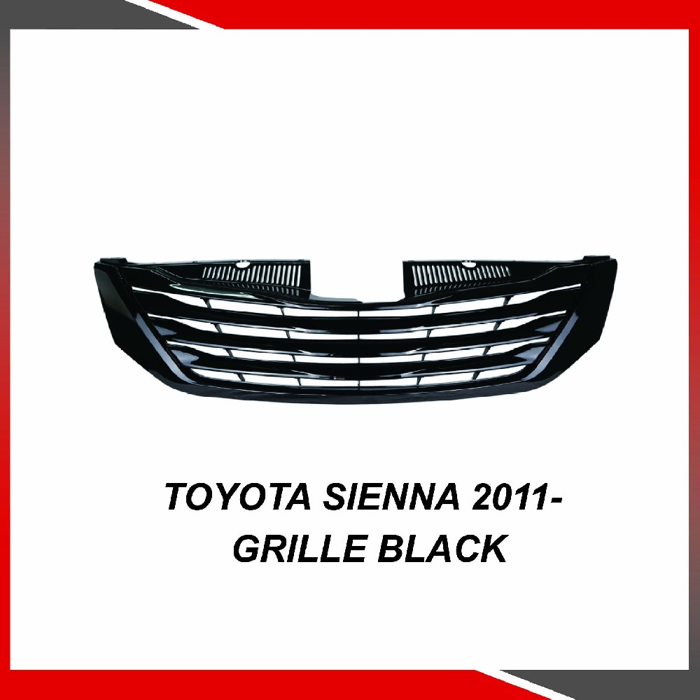 Toyota Sienna 2011- Grille black