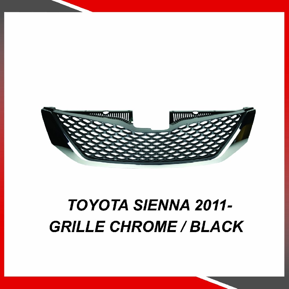 Toyota Sienna 2011- Grille chrome / black