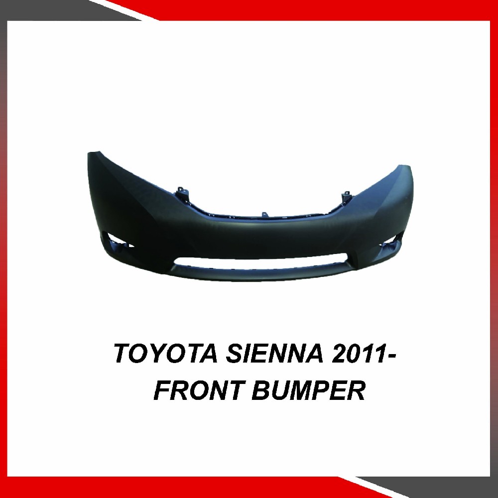 Toyota Sienna 2011- Front bumper