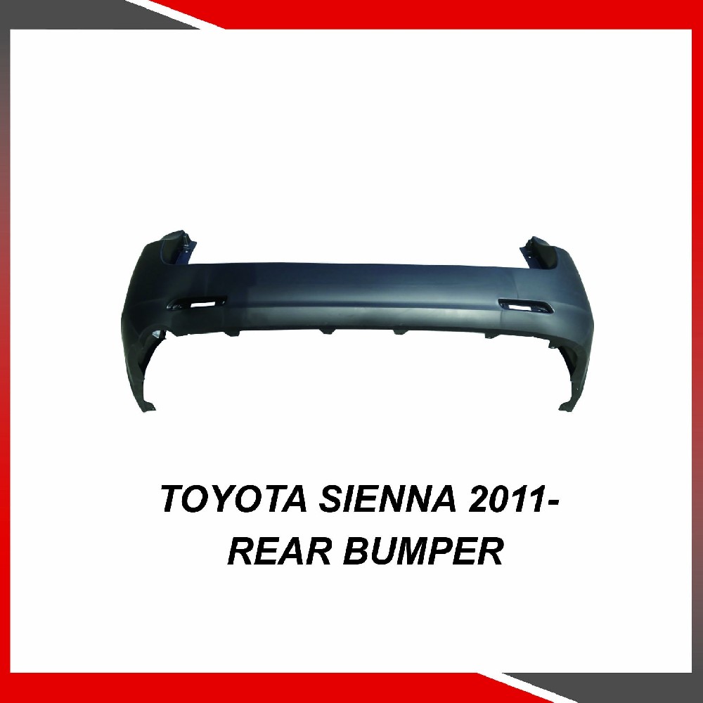 Toyota Sienna 2011- Rear bumper