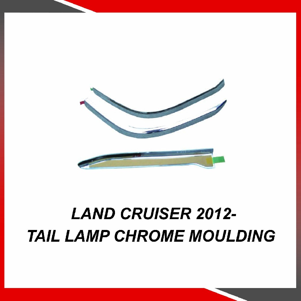 Toyota Land Cruiser 2012- Tail lamp chrome moulding