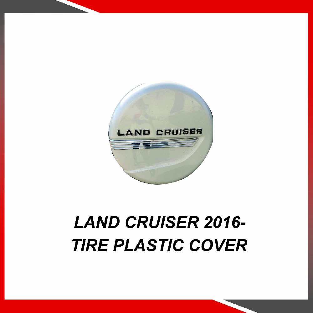 Toyota Land Cruiser 2016- Tire plastic cover