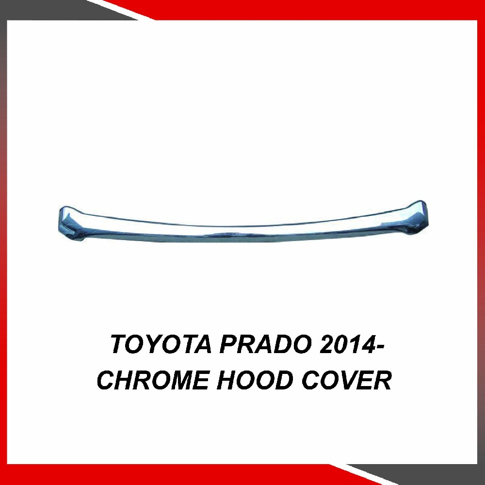 Toyota Prado 2014 Chrome hood cover