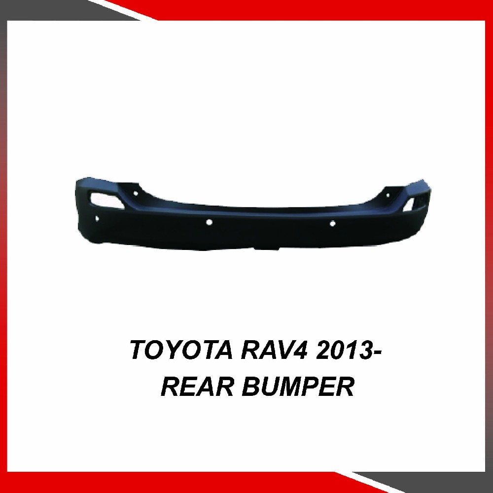 Toyota RAV4 2013- Rear bumper