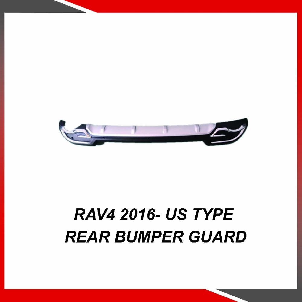 Toyota RAV4 2016- US Type Rear bumper guard