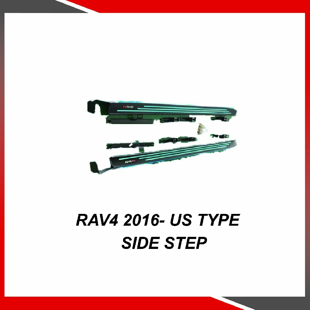 Toyota RAV4 2016- US Type Side strip