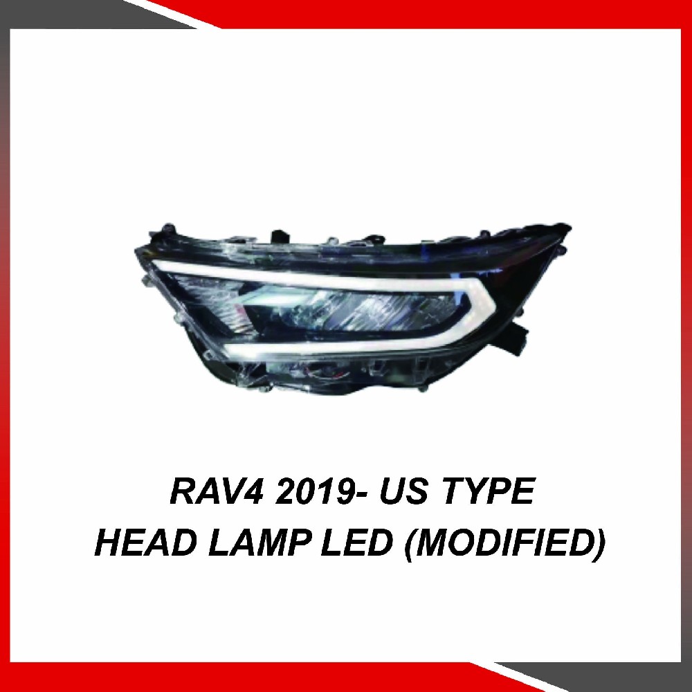 Toyota RAV4 2019- US Type Head lamp modified