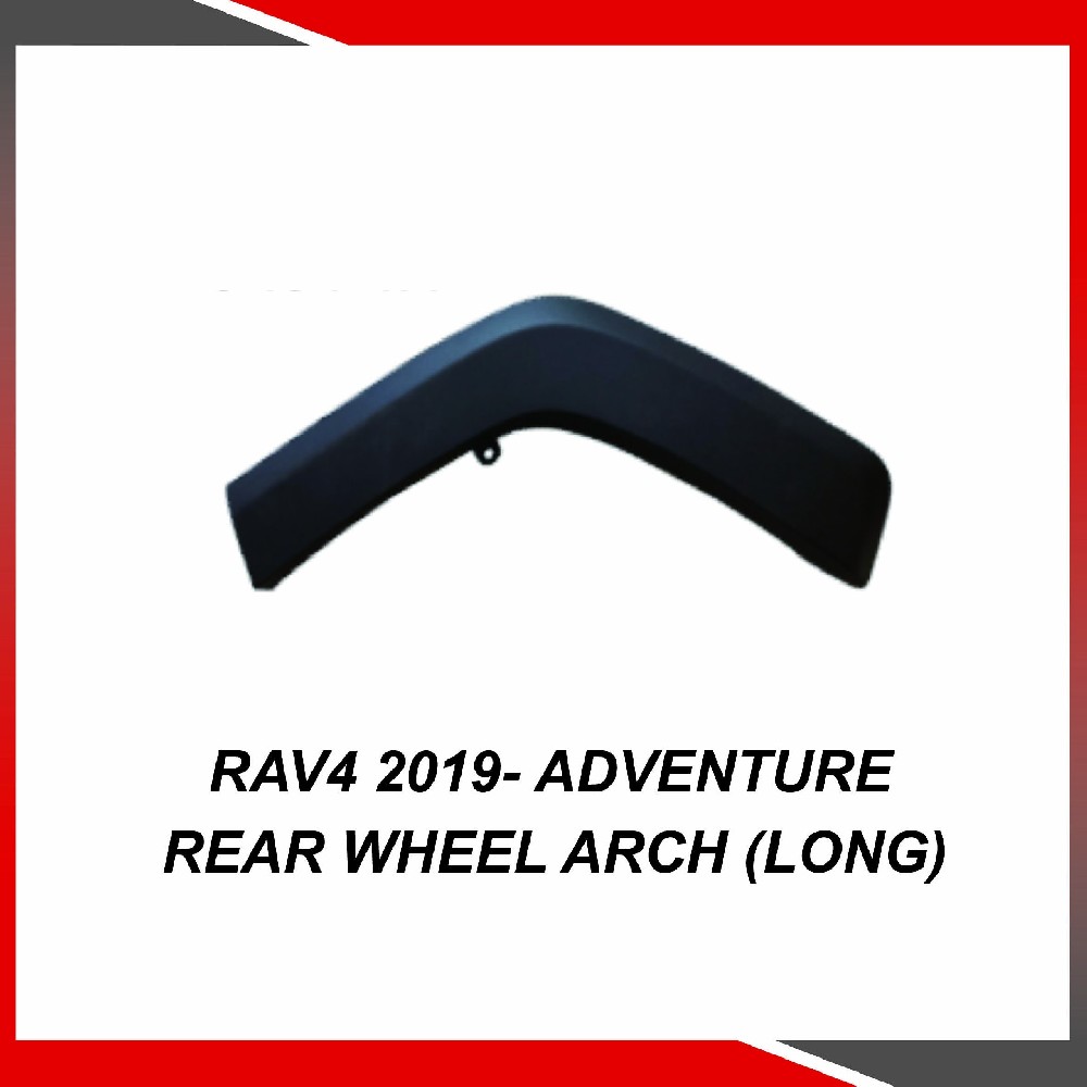 Toyota RAV4 2019- Adventure US Type Rear wheel arch (long)