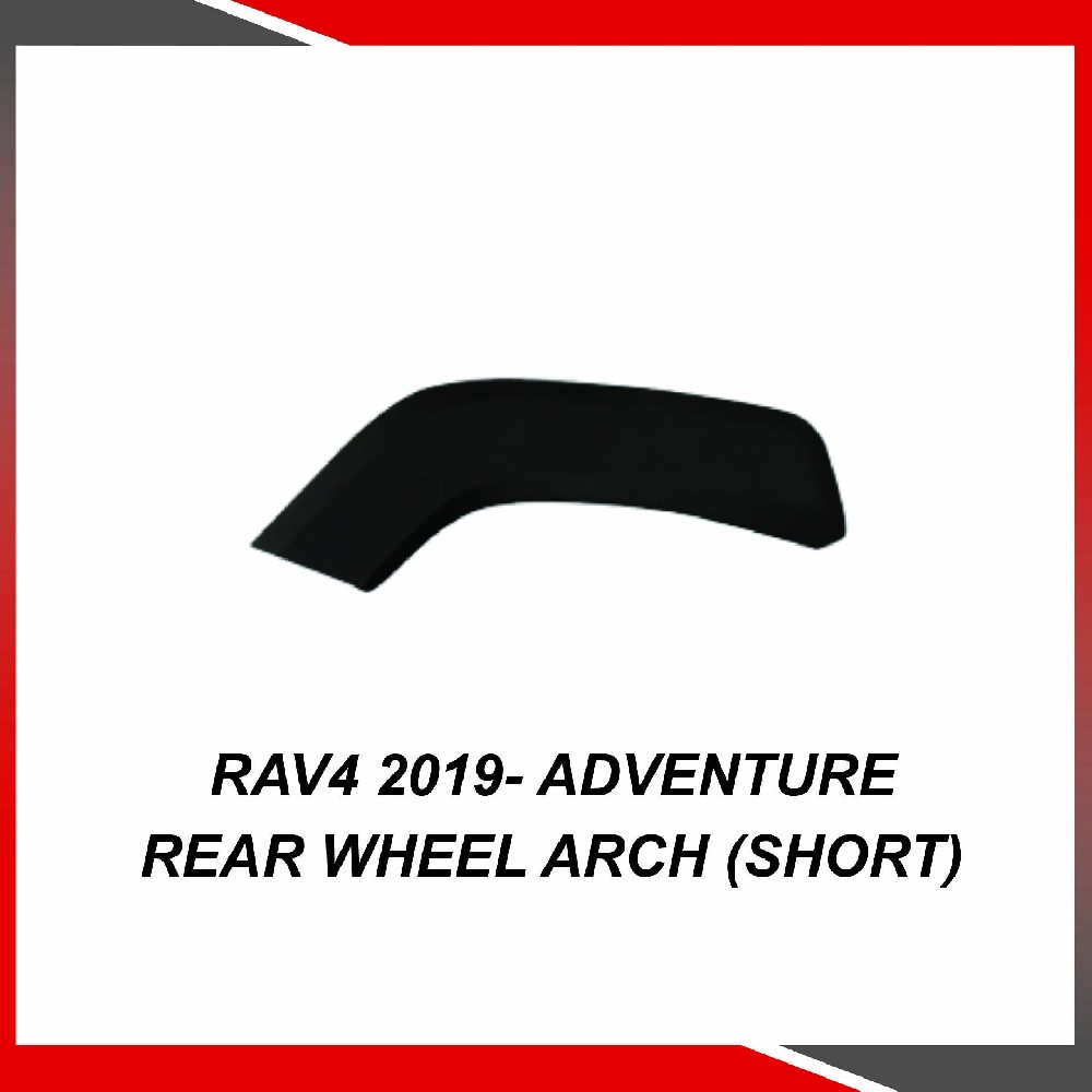 Toyota RAV4 2019- Adventure US Type Rear wheel arch (short)