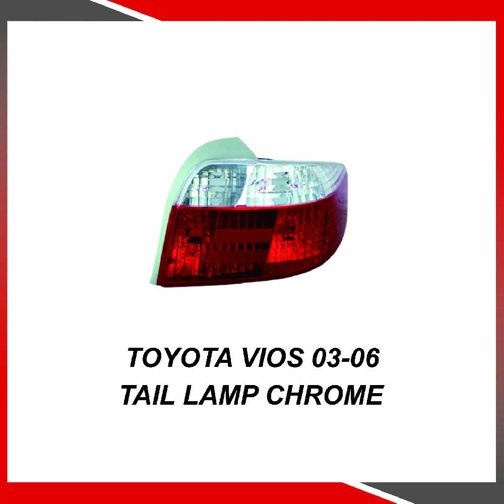 Toyota Tercel 98-01 Tail lamp chrome