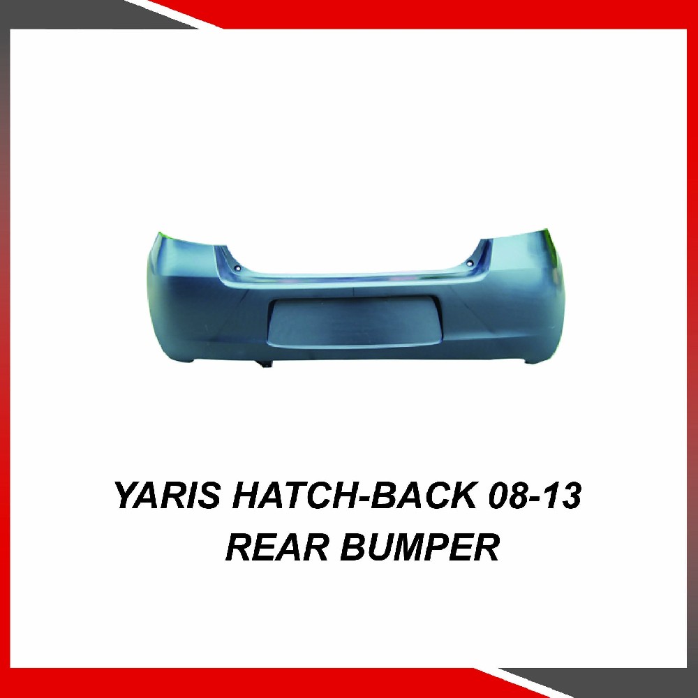 Toyota Yaris Hatch-back 08-13 Rear bumper