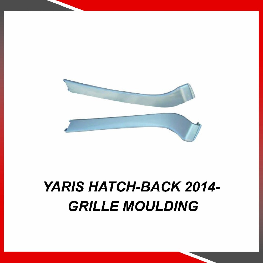 Toyota Yaris Hatch-back 2014- Grille moulding