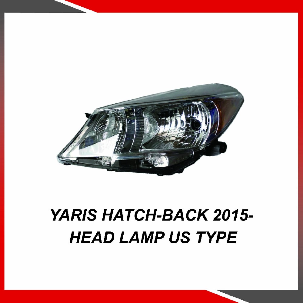 Toyota Yaris Hatch-back 2015- Head lamp US type
