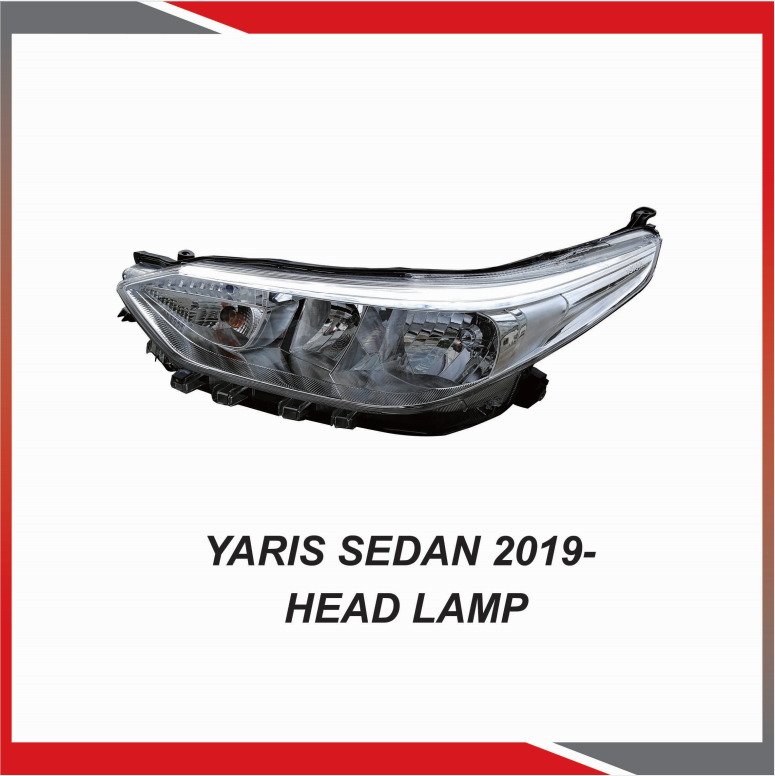 Toyota Yaris Sedan 2019- Head lamp