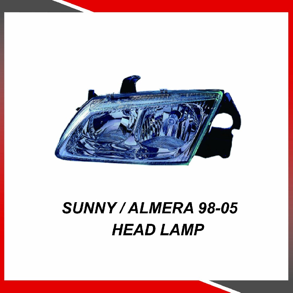 Nissan Almera / Sunny 98-05 Head lamp