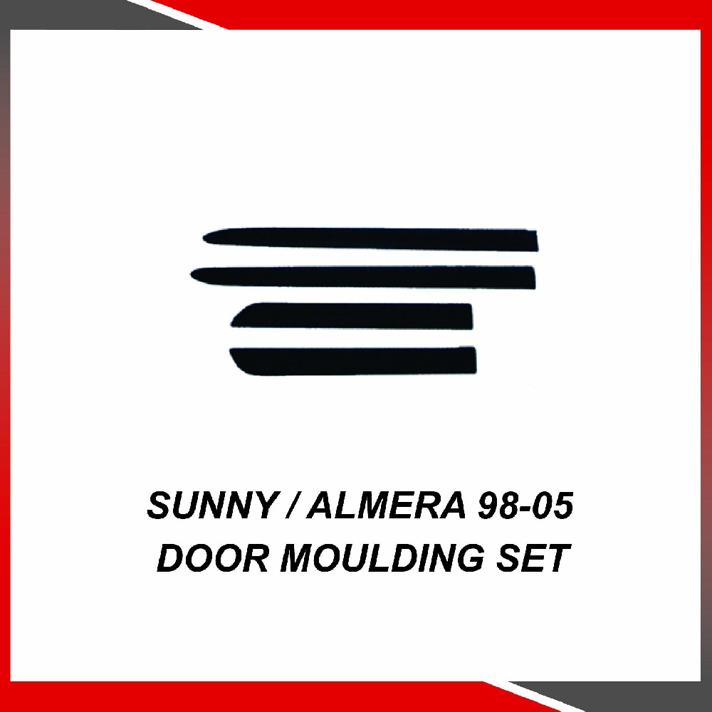 Nissan Almera / Sunny 98-05 Door moulding set