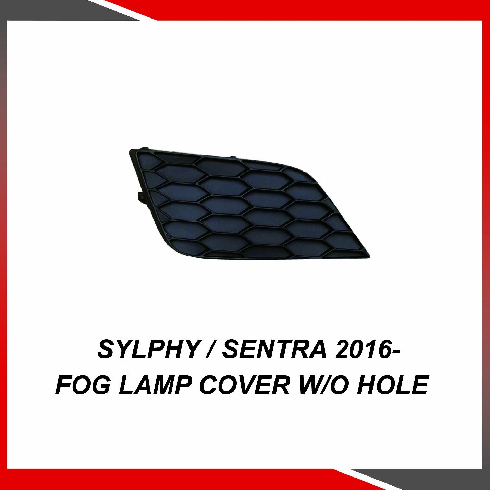 Nissan Sylphy / Sentra 2016- Fog lamp cover w/o hole