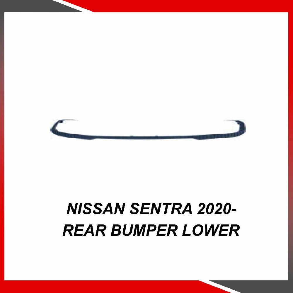 Nissan Sentra 2020- Rear bumper lower