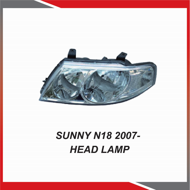 Nissan Sunny N18 2007- Head lamp