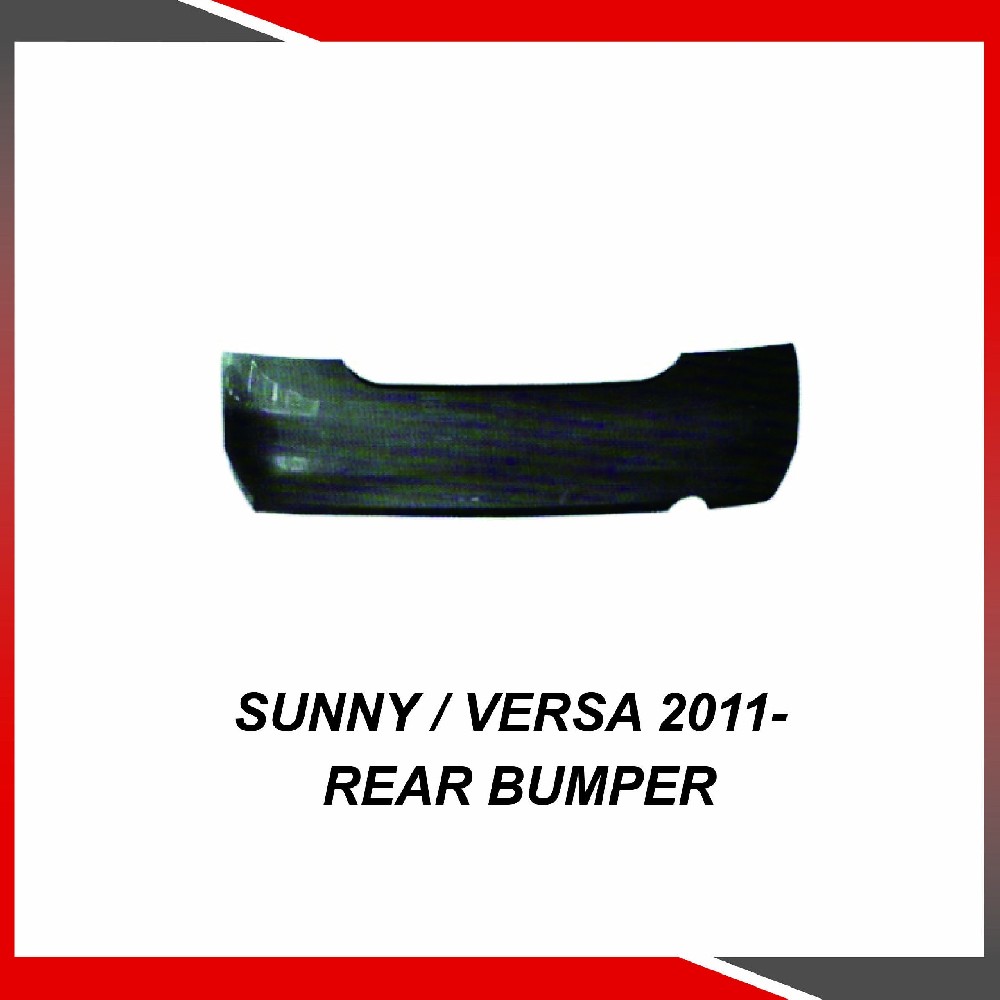 Nissan Sunny / Versa 2011- Rear bumper