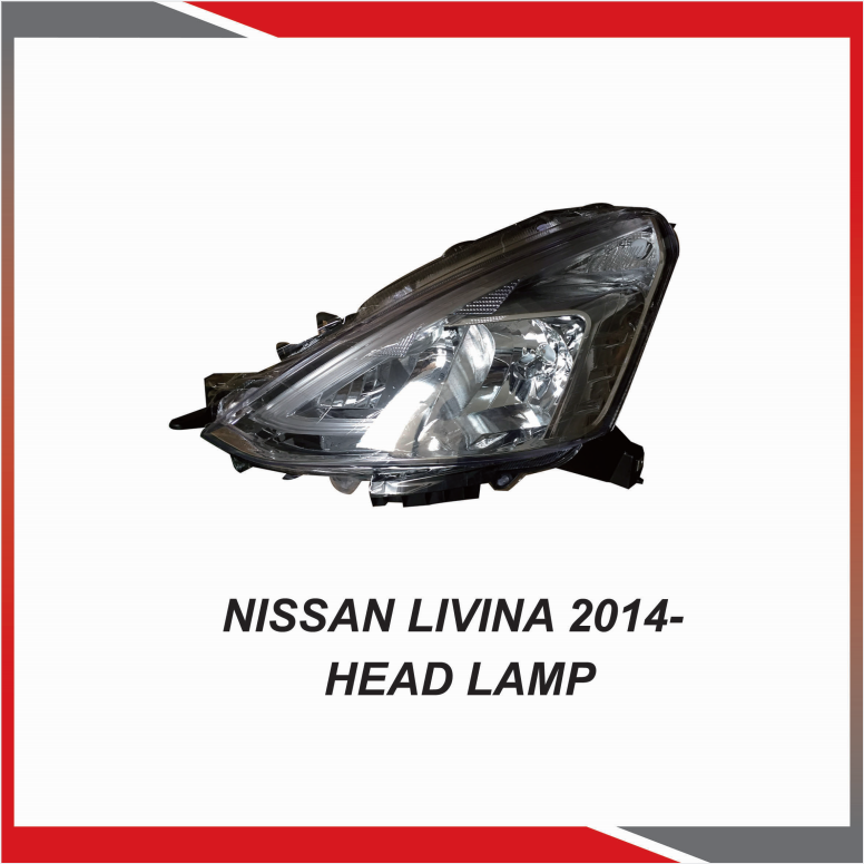 Nissan Livina 2014- Head lamp