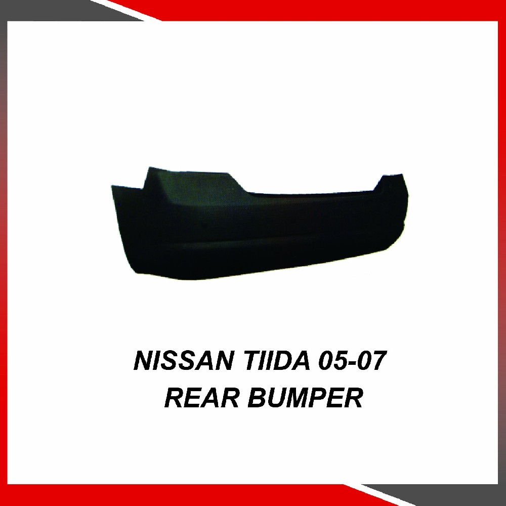 Nissan Tiida 05-07 Rear bumper