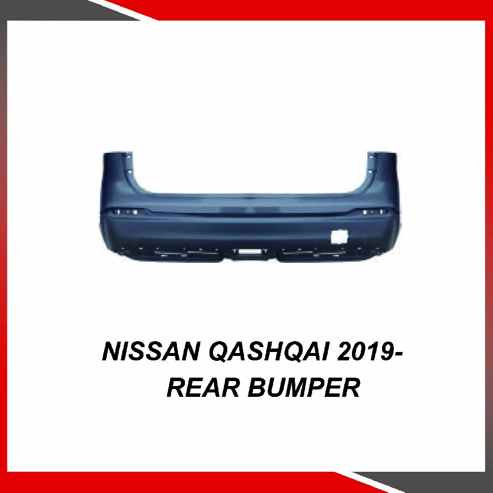 Nissan Qashqai 2019- Rear bumper
